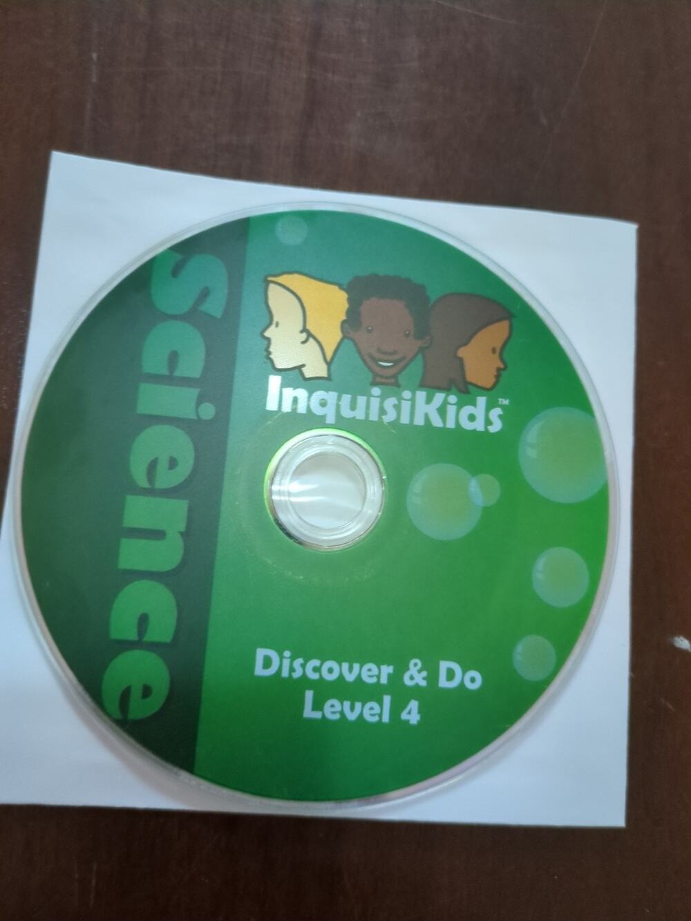 Inquisikids Discover & Do Level 4 Science (DVD, 2005) disc only